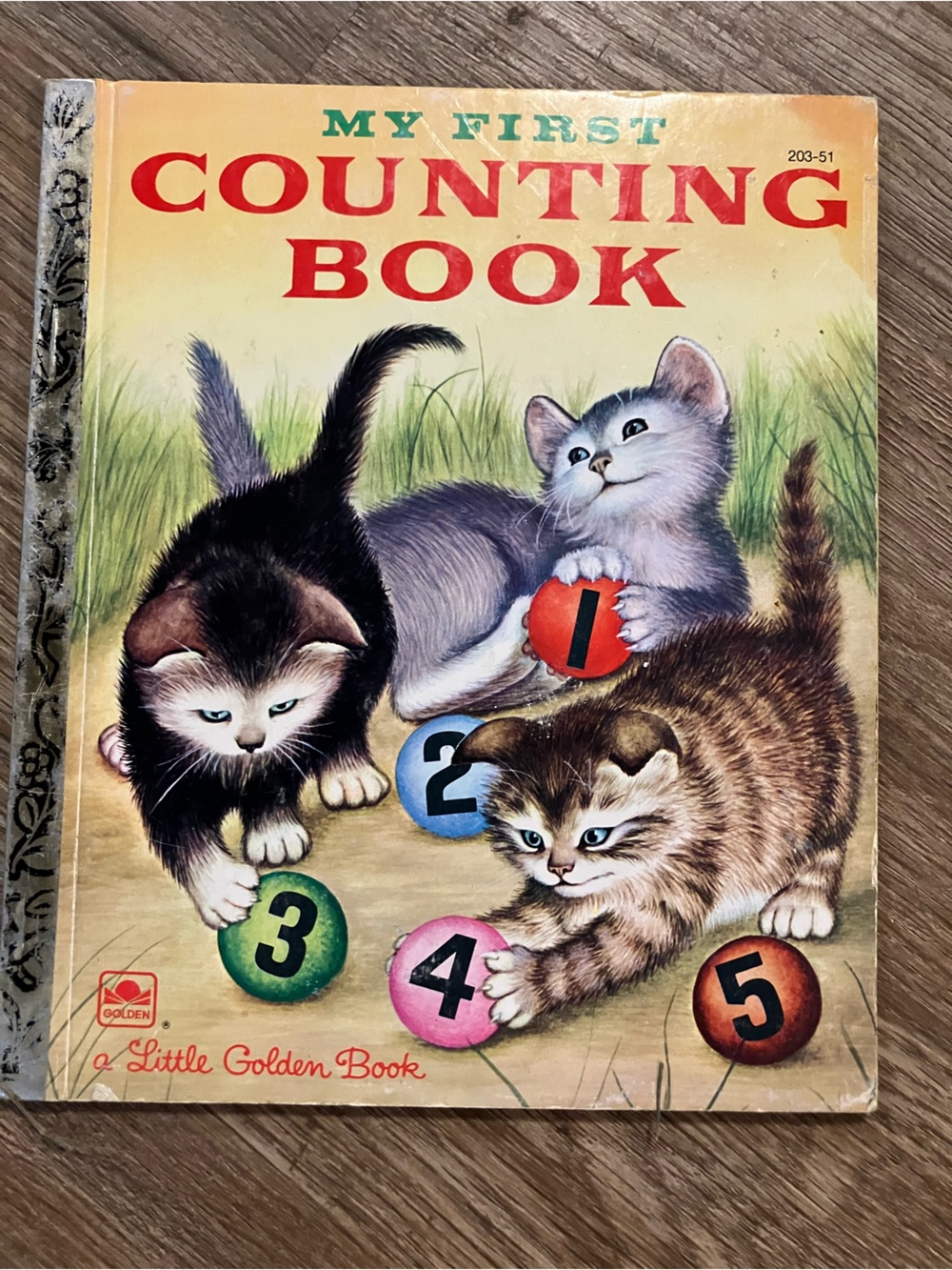 Little Golden Book — My First Counting Book (Multicolor) vintage